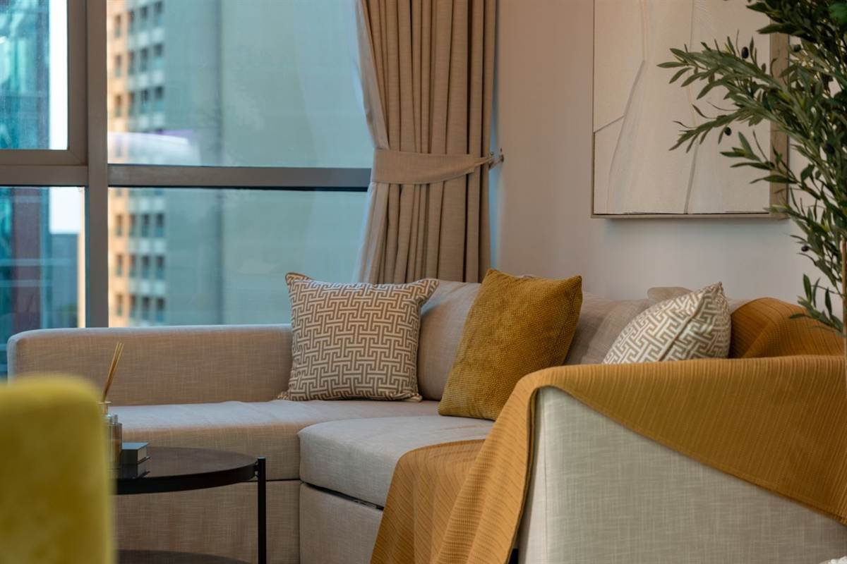 Modern Dubai apartment interior